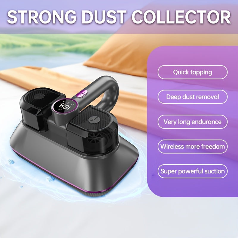 ApexClean™ Dual-Motor Dust Mite Vacuum – Strong Suction Wireless Bed & Sofa Cleaner