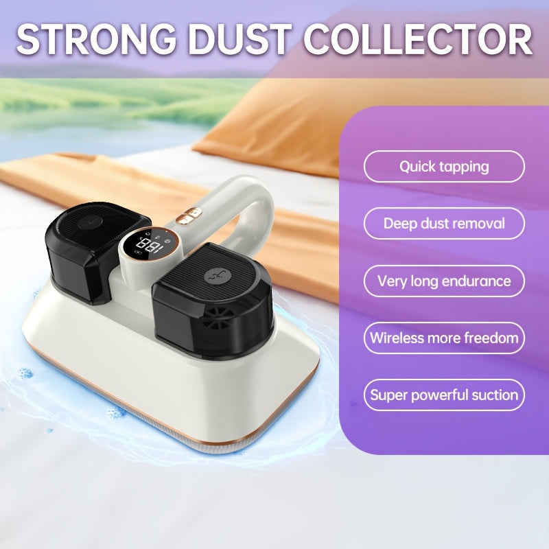 ApexClean™ Dual-Motor Dust Mite Vacuum – Strong Suction Wireless Bed & Sofa Cleaner