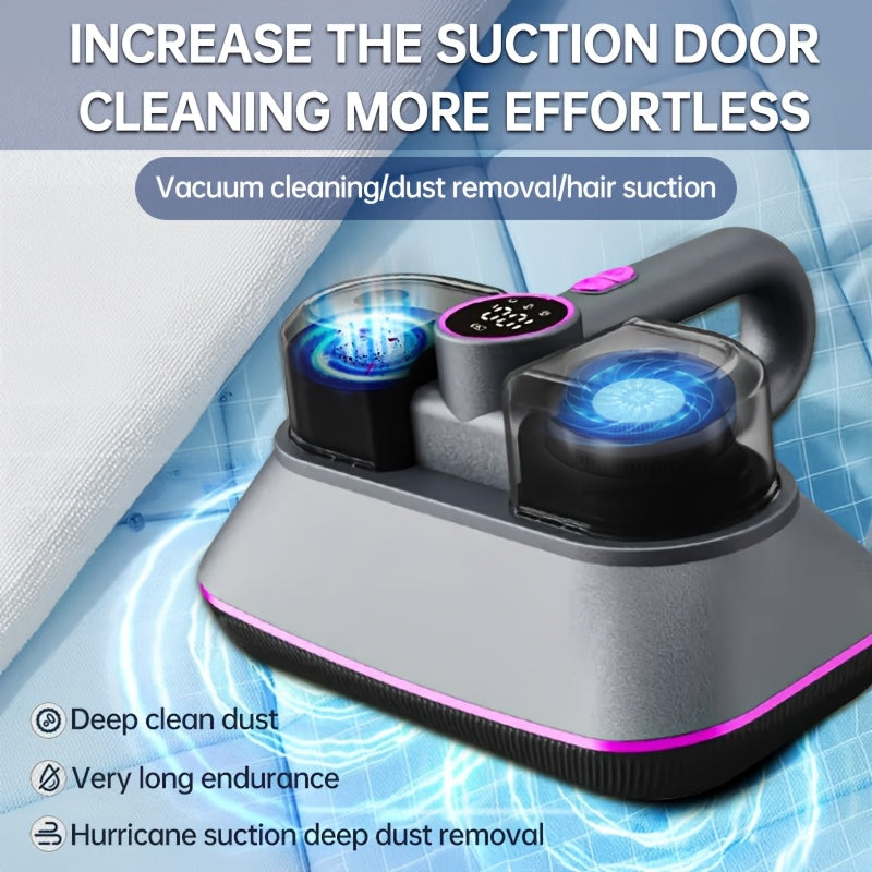 ApexClean™ Dual-Motor Dust Mite Vacuum – Strong Suction Wireless Bed & Sofa Cleaner