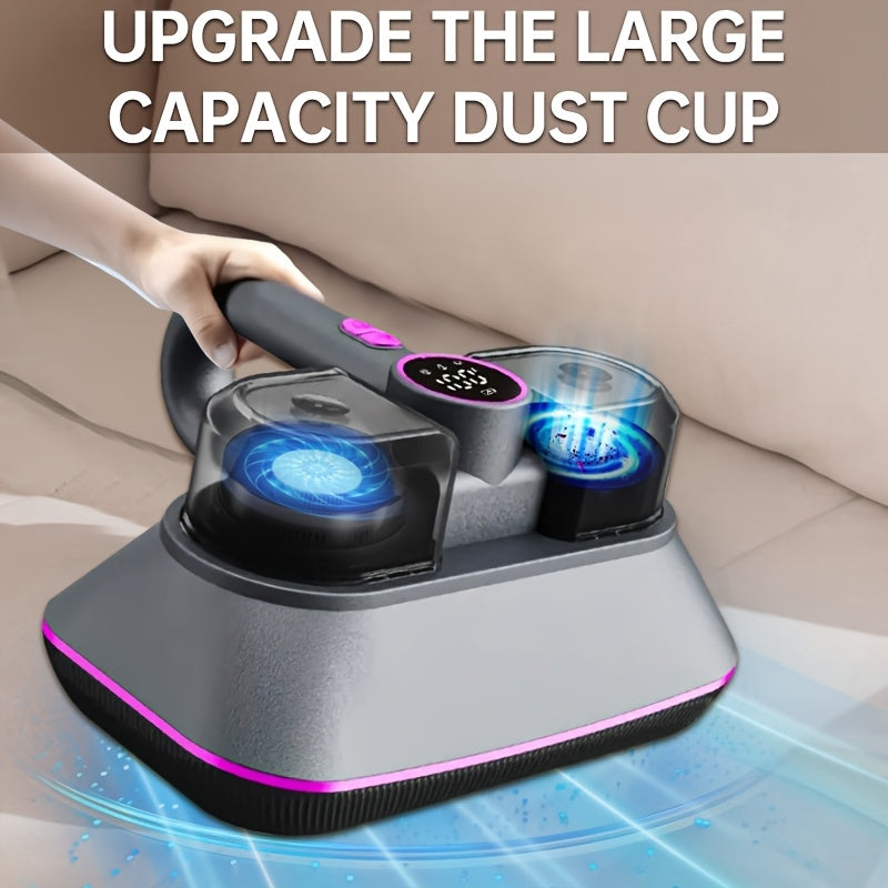 ApexClean™ Dual-Motor Dust Mite Vacuum – Strong Suction Wireless Bed & Sofa Cleaner